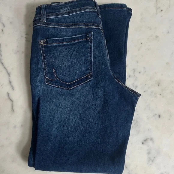 INC International Concepts Dark Blue Boot Cut Jeans - Picture 2 of 4